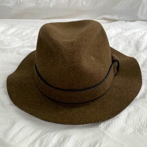 Rag and Bone Brown Wool Hat Size M